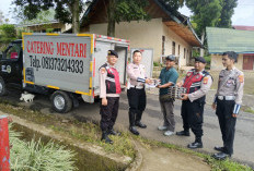 Polres Pagar Alam Gelar Kegiatan Sosial Pembagian Makanan Bergizi