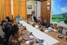 Kepala BKAD Pagaralam Hadiri Entry Meeting LKPD
