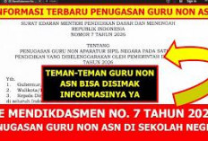 SE Mendikdasmen Nomor 7 Tahun 2026 Atur Penugasan Guru Non-ASN hingga Akhir Tahun