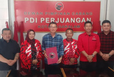 Kak Pian, Perdana Daftar Balon Walikota di PDI Perjuangan