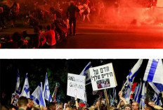 Puluhan Warga Israel Turun ke Jalan Tuntut Netanyahu untuk Mundur dari Jabatannya 