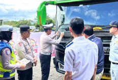 Edukasi Mudik Aman, Polres Pagaralam Gelar Sosialisasi