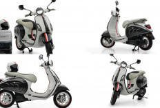 Vespa Elettrica Monaco Edition, Skuter Listrik Eksklusif dengan Sentuhan Mewah, Ini Keunggulannya!