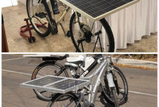 Ayo Coba Sepeda Lipat Tenaga Surya Ini, Bebas Cas dan Praktis untuk Sehari-hari