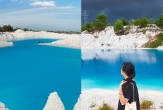 Indahnya Destinasi wisata Danau Kaolin di Bangka,Untuk Liburan Tahun baru 2025 Yuk Kunjungi!! 