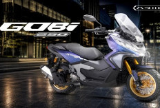 ARIIC GOBI 250 Resmi Meluncur: Skuter Adventure Bawa Dashcam dan TCS Bawaan Pabrik!