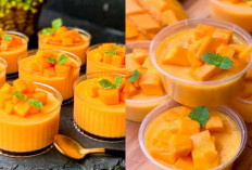 Resep Puding Mangga! Hidangan Penutup Dengan Cita Rasa Yang Creamy! 