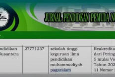 JPPN STKIP Muhammadiyah Pagar Alam Naik Akreditasi