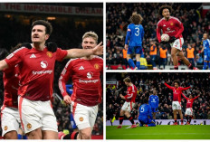 Hasil Piala FA - Manchester United Kalahkan Leicester City Skor 2-1