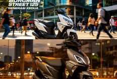 Desain Suzuki Burgman Street 125 Generasi Kedua Resmi Terdaftar di Indonesia!