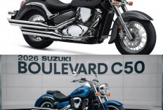 Suzuki Boulevard C50, Motor Cruiser Klasik 805 cc yang Nyaman untuk Touring Jarak Jauh, Ini Spek Lengkapnya!
