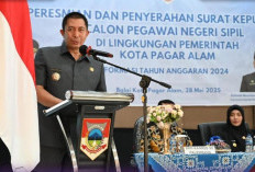 Wako Lantik 159 CPNS Pagar Alam 