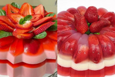 Hari Raya Semakin Nikmat Dengan Puding Stroberi Yang Menyegarkan Begini Cara Bikinnya! 
