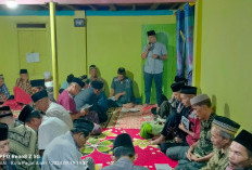 Calon Wakil Walikota Pagar Alam, Alfikriansyah, Hadiri Acara 40 Hari Warga Tanjung Cermin