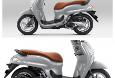 Honda Scoopy Stylish Grey 2026 Makin Berkelas! Tambah Aksesoris Resmi Ini, Tampilan Langsung Berubah Mewah