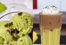 Resep Ice Cream Alpukat dengan Saus Kopi yang Unik dan Lezat!