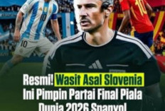 FIFA Pilih Wasit Slovenia untuk Pimpin Final Piala Dunia 2026