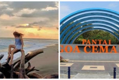 Menggapai Kebahagiaan di Pantai Goa Cemara, Tempat Penuh Cinta dan Keindahan