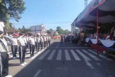 Dua Regu Gerak Jalan Kecamatan PAS Unjuk Kebolehan