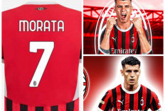 Alvaro Morata Pilih Angka 7 di AC Milan