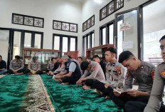 Tingkatkan Keimanan Personel, Polres Pagaralam Gelar Pembinaan Rohani