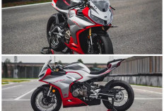 QJMotor SRK421RR 2026 Resmi Meluncur, Motor Sport 4 Silinder yang Siap Ganggu Dominasi Ninja ZX-4RR