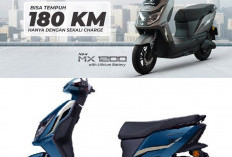 United MX 1200 Li, Motor Listrik Super Irit, Sekali Cas Bisa Tempuh Jarak 180 KM