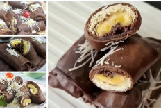 Dadar Gulung Pisang Cokelat, Camilan Tradisional Rasa Kekinian
