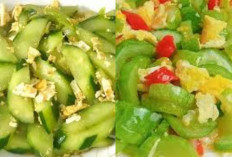  Resep Tumis Timun dan Telur, Lauk Praktis Dan Sederhana!