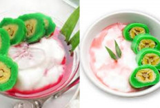 Resep Es Pisang Ijo, Enaknya Bikin nagih!