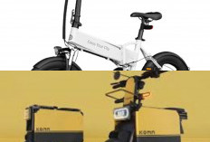 Yuk Kenalan dengan Motor Listrik Lipat yang Bikin Perjalanan Traveler Makin Praktis