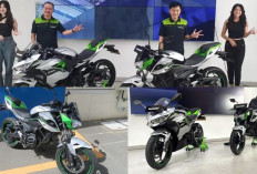 Kawasaki Ninja e-1 dan Z e-1, Motor Listrik Sport Eksklusif yang Ludes di Pasar Indonesia, Segini Harganya!