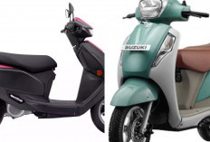 Suzuki e-Access Meluncur, Motor Listrik Ramah Lingkungan, Segini Jarak Tempuhnya!