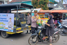Polsek Pagar Alam Selatan Gelar Gerakan Pangan Murah