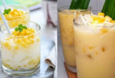 Resep Es Jagung Manis, Tambah Kelapa Muda Serut Lebih Nikmat Buruan Cobain!