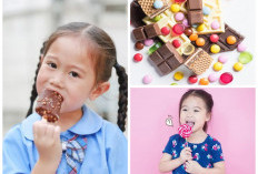 4 Tips Menghentikan Kebiasaan Anak Mengonsumsi Makanan Manis, Seperti Coklat dan Premen.