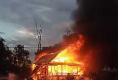 Rumah Warga di Talang Perigi Ludes Terbakar