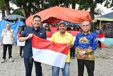 Optimis Target Pembagian Bendera Merah Putih Tercapai