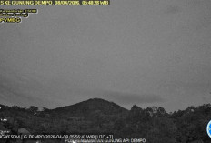 Aktivitas Gunung Dempo Meningkat, Warga Diminta Tetap Waspada