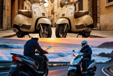 Suzuki Saluto 125 Lawan SYM Fiddle 125: Dua Skutik Retro Elegan, Pilih yang Gaya Klasik atau Teknologi?