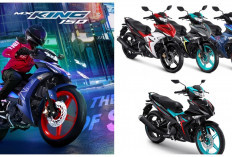 Yamaha MX King 150, Hadir 3 Pilihan Warna Baru yang Futuristik di 2025!
