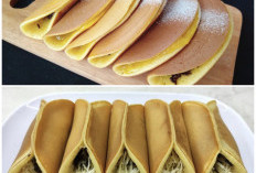 Kreasi Pancake Lipat, Isian Manis Gurih yang Menggoda