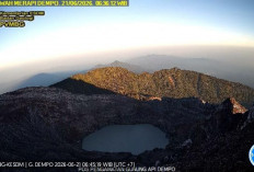 Gunung Dempo Masih Berstatus Level II, Diminta Tidak Beraktivitas di Sekitar Kawah