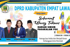 UCAPAN HUT HARIAN UMUM PAGARALAM POS DARI DPRD EMPAT LAWANG