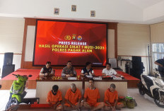 Reskrim Polres Pagar Alam dan Polsek Jajaran Ungkap 6 Kasus 3C