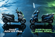 Haojue ADX125 Plus vs Suzuki Burgman Street 125EX: Skutik Harian Mana yang Lebih Menarik?