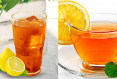 Resep Es Teh Lemon Praktis dan Segar Dan Bikin Nagih!