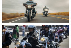 Pengendara Harley Davidson Tetap Aktif di Jam Sibuk, Cerita Jalanan Kota
