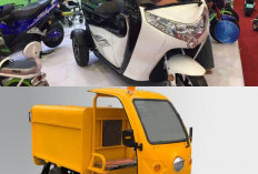 Motor Listrik Roda Tiga Kian Populer di Indonesia, Solusi Efisien untuk Penumpang dan Usaha Kargo