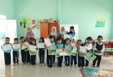 Roadshow Lomba Mewarnai di TK SPNF SKB Penuh Persaingan 